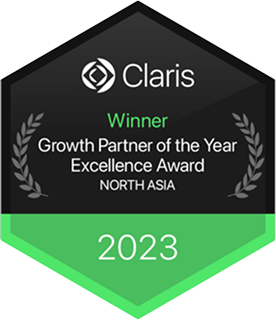 Claris Excellence Award 2023 Winner