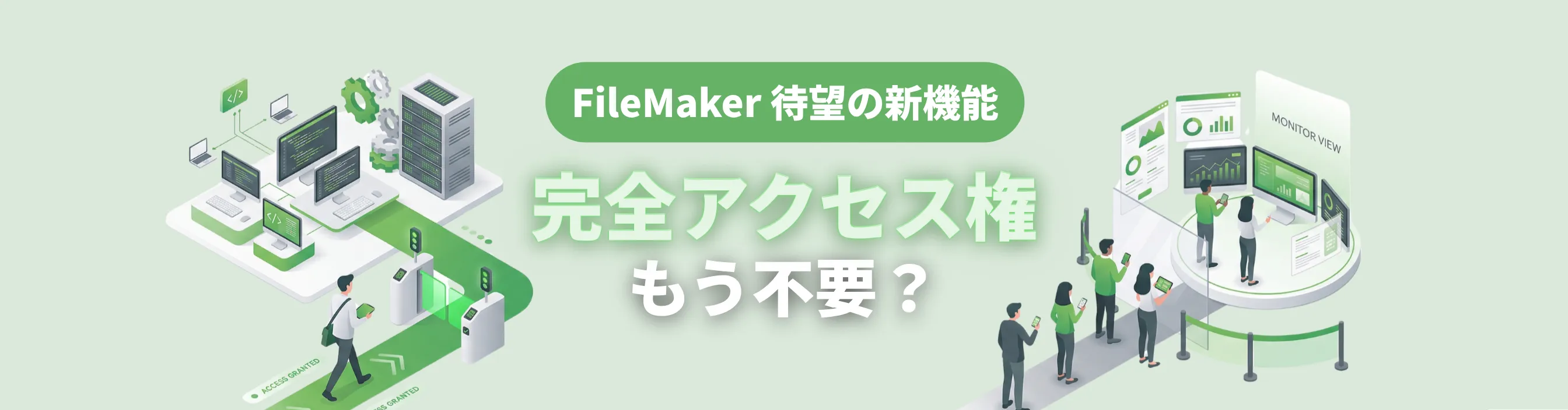 FileMaker（ファイルメーカー）2025 新機能｜開発者向けアクセス権を